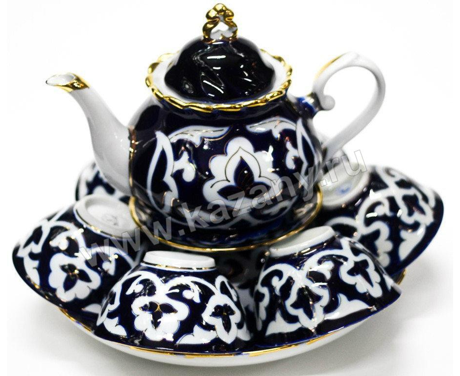 Узбекский чайник. Узбекский чайный сервиз пахта. Узбекская посуда пахта Гулли. Чайный сервиз пахта премиум золото. Узбекский фарфор пахта.